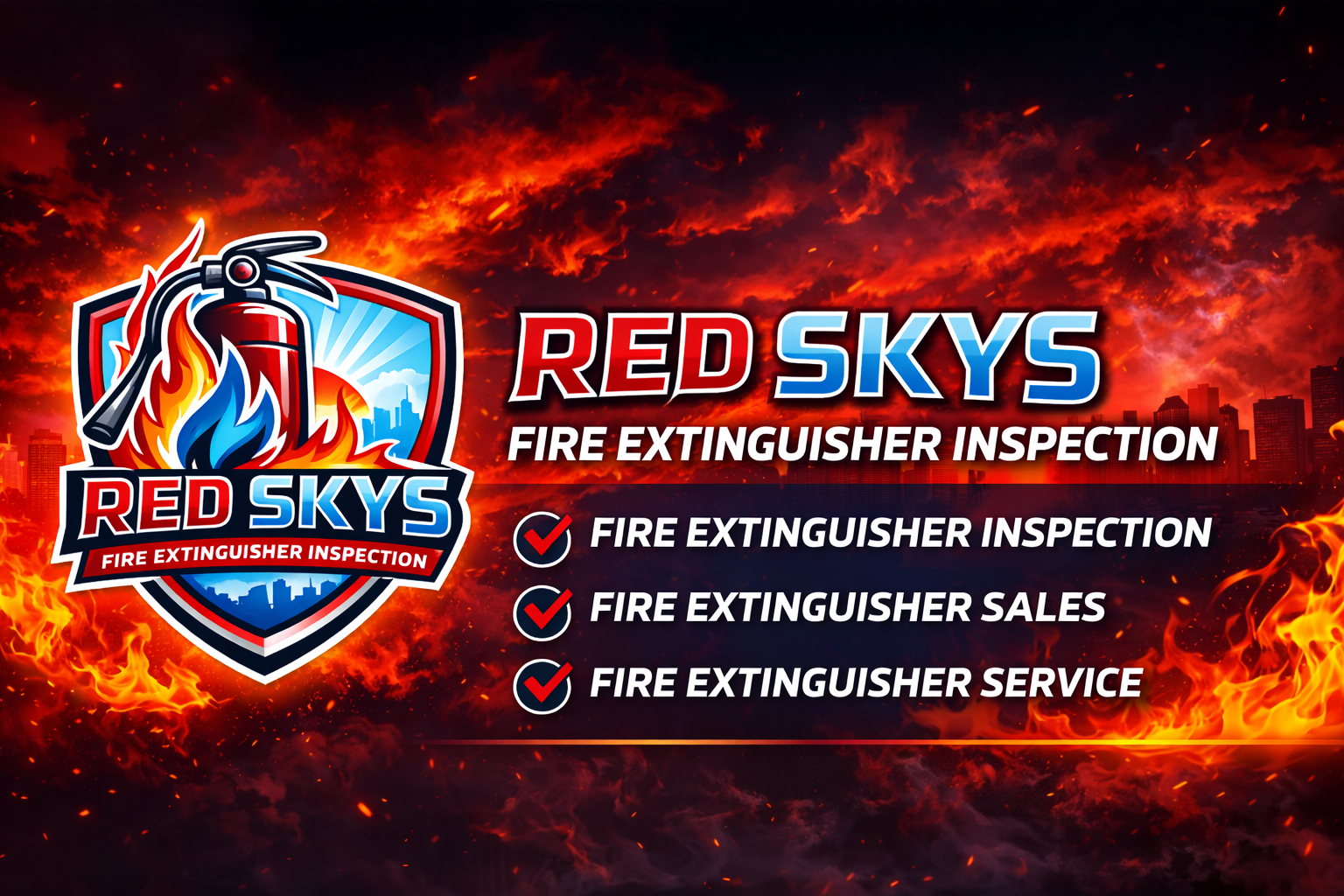 Red Skys Fire Extinguisher Inspection - Fire Extinguisher Inspection, Sales, and Service